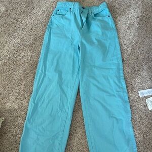 BDG Urban Outfitters Wide leg blue jeans! Only worn once.